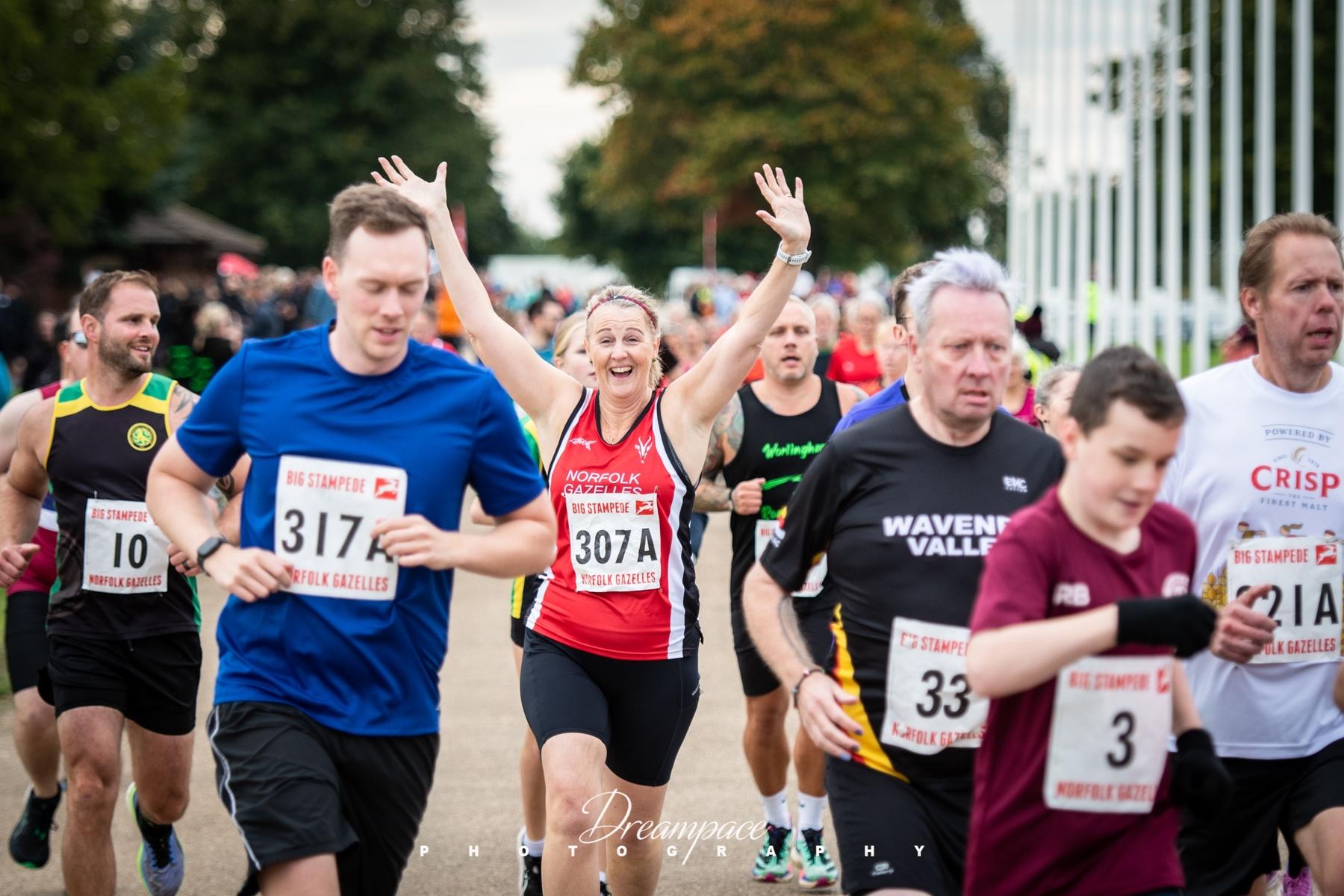 Norfolk Gazelles runners