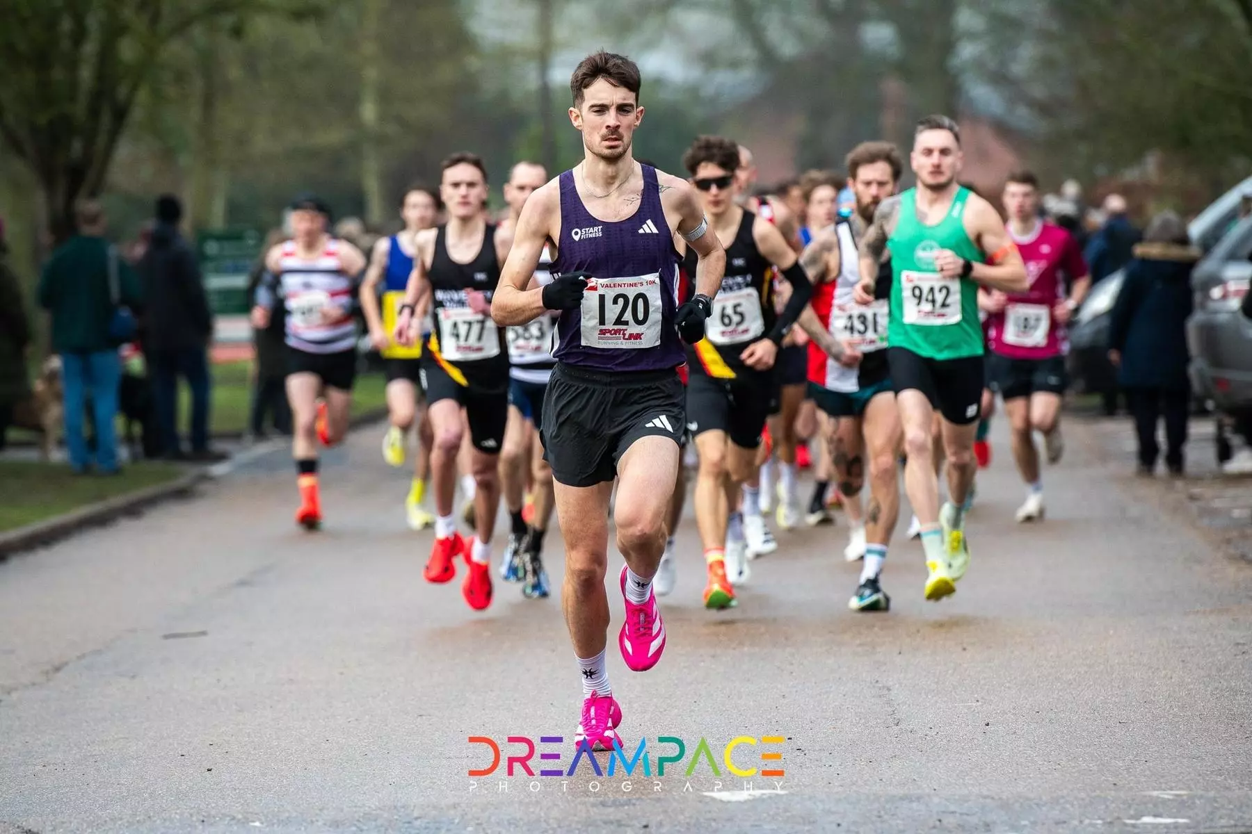 Cole Gibbens leading the 2026 race